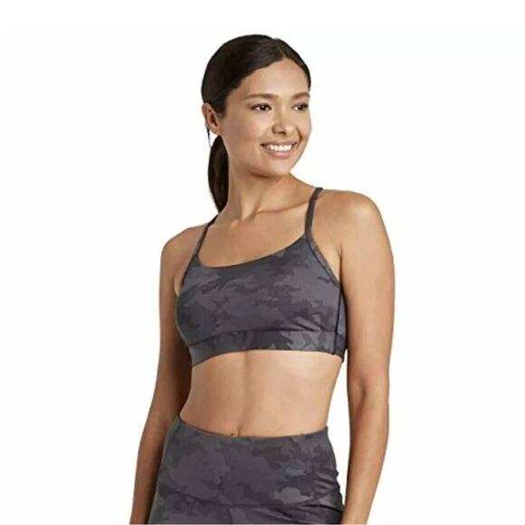 all in motion Other - All in Motion Grey Camoflauge Sports Bra - women's XL
